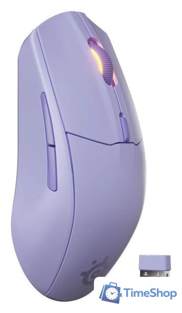 Игровая мышь SteelSeries Rival 3 Wireless Gen 2 (сиреневый) - Изображение №2 — Интернет-магазин Time-Shop