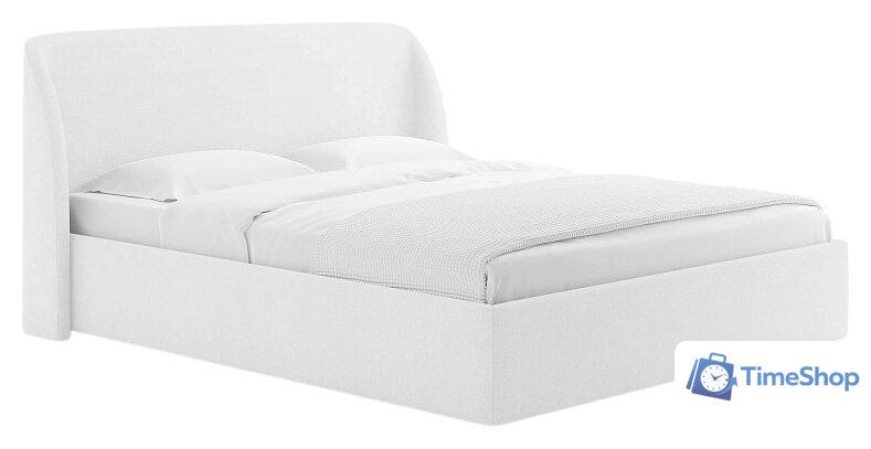 Кровать Сонум Nicole 180x200 (лаунж белый) - Изображение №1 — Интернет-магазин Time-Shop