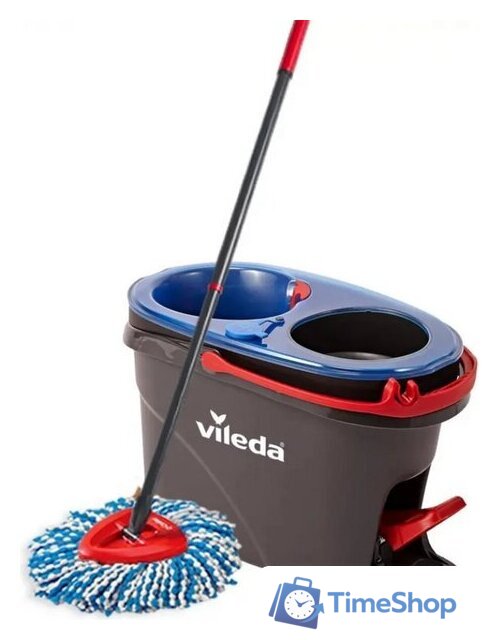 Швабра с отжимом Vileda Turbo H2Pro - Изображение №1 — Интернет-магазин Time-Shop