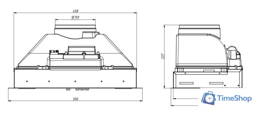 Кухонная вытяжка Franke Flick BG 60 - Изображение №2 — Интернет-магазин Time-Shop