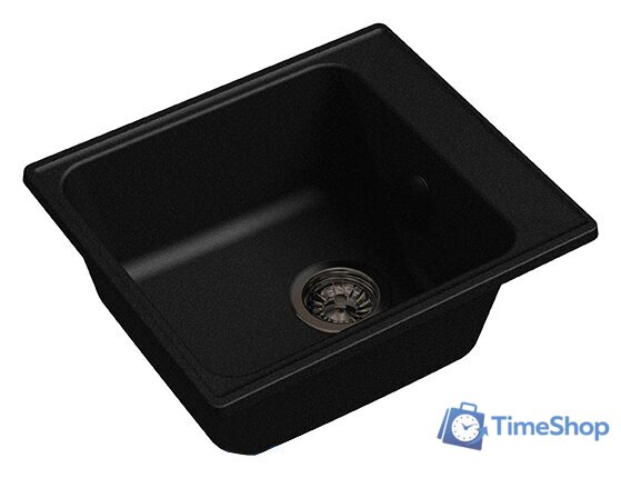 Кухонная мойка GranFest QUARZ Z-17 (черный) - Изображение №1 — Интернет-магазин Time-Shop