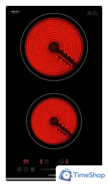 Варочная панель Hyundai HHE 3286 BG - Изображение №2 — Интернет-магазин Time-Shop