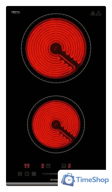 Варочная панель Hyundai HHE 3286 BG - Изображение №1 — Интернет-магазин Time-Shop