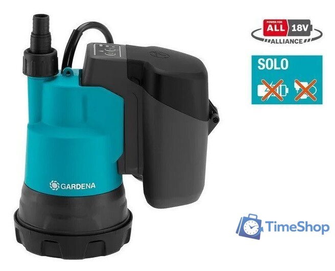 Дренажный насос Gardena 2000/2 18V P4A 14600-55 (без АКБ) - Изображение №1 — Интернет-магазин Time-Shop