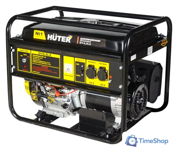 Бензиновый генератор Huter DY6,5LX - Изображение №1 — Интернет-магазин Time-Shop