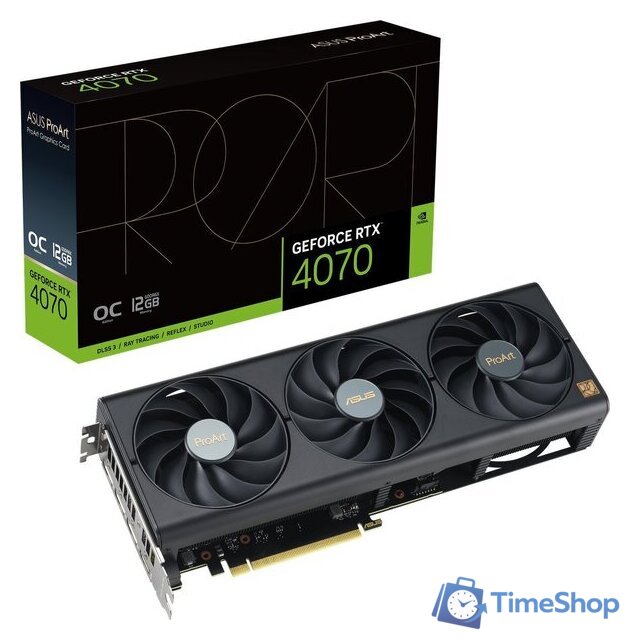 Видеокарта ASUS ProArt GeForce RTX 4070 OC Edition 12GB GDDR6X PROART-RTX4070-O12G - Изображение №13 — Интернет-магазин Time-Shop
