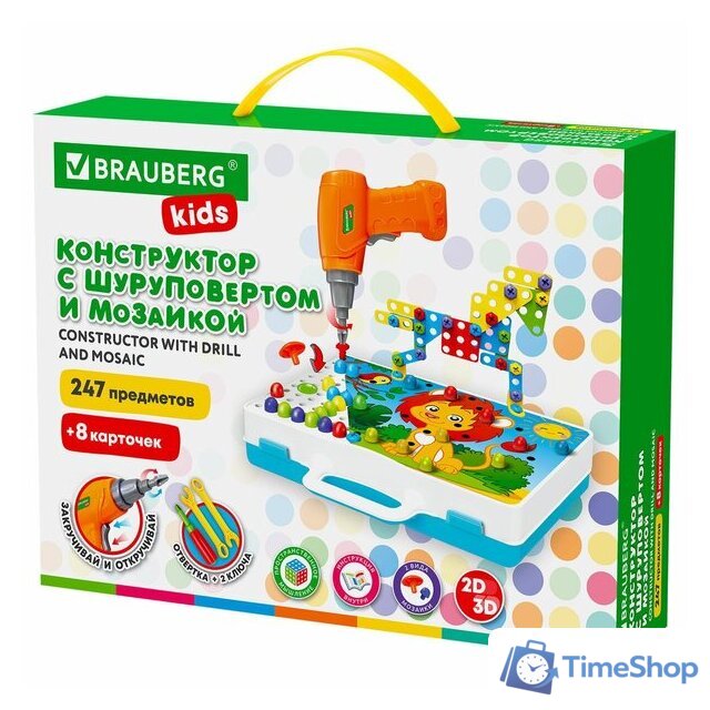 Конструктор BRAUBERG Kids 665204 - Изображение №1 — Интернет-магазин Time-Shop