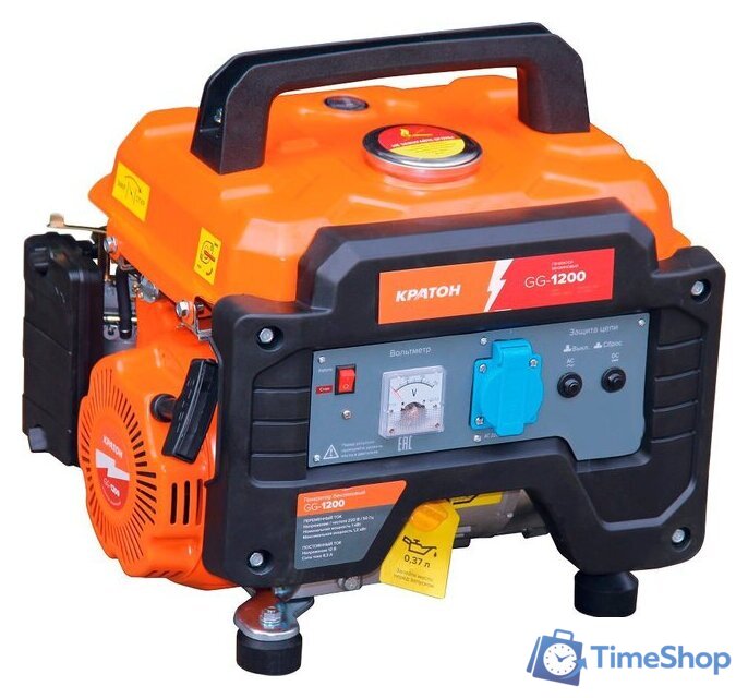Бензиновый генератор Кратон GG-1200 - Изображение №1 — Интернет-магазин Time-Shop