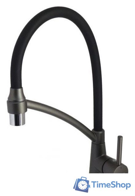 Смеситель Ledeme L4399U-2 (графит/черный) - Изображение №1 — Интернет-магазин Time-Shop