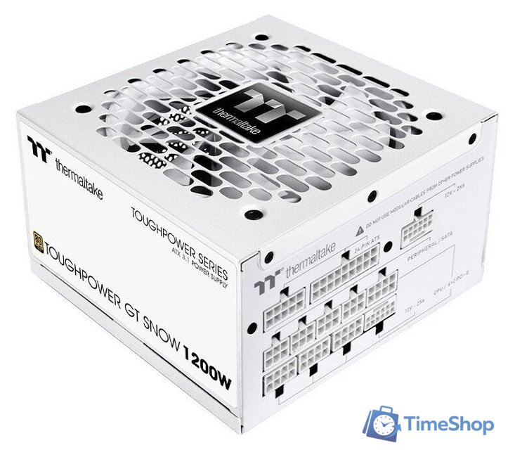 Блок питания Thermaltake Toughpower GT Snow 1200W PS-TPT-1200FNFAGE-W - Изображение №1 — Интернет-магазин Time-Shop