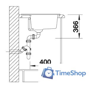 Кухонная мойка Blanco Dalago 6-F (кофе) [515095] - Изображение №3 — Интернет-магазин Time-Shop