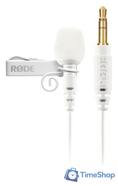 Проводной микрофон RODE Lavalier Go (белый) - Изображение №1 — Интернет-магазин Time-Shop