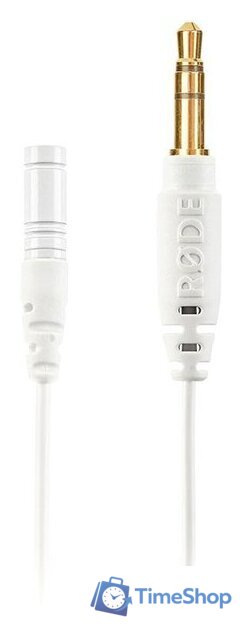 Проводной микрофон RODE Lavalier Go (белый) - Изображение №2 — Интернет-магазин Time-Shop