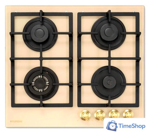 Варочная панель Hyundai HHG 6434 BE - Изображение №1 — Интернет-магазин Time-Shop