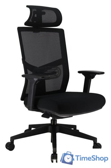 Офисное кресло Everprof Fuji (сетка, черный) - Изображение №1 — Интернет-магазин Time-Shop