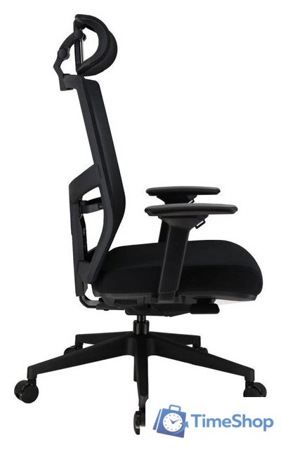 Офисное кресло Everprof Fuji (сетка, черный) - Изображение №3 — Интернет-магазин Time-Shop