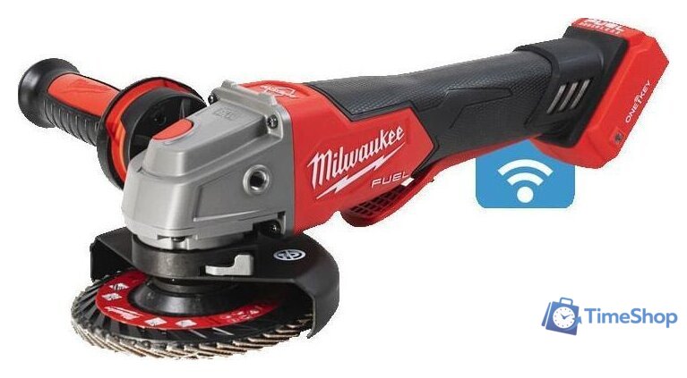 Угловая шлифмашина Milwaukee M18 ONEFSAG125XPDB-0X Fuel One Key 4933478434 (без АКБ) - Изображение №1 — Интернет-магазин Time-Shop