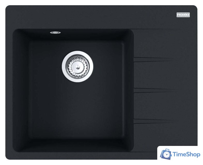 Кухонная мойка Franke Centro CNG 611-62 TL 114.0633.131 (матовый черный) - Изображение №1 — Интернет-магазин Time-Shop