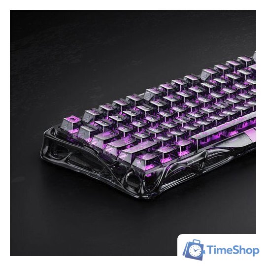 Клавиатура Gravastar Mercury V75 Lite Transparent Black (GravaStar Magnetic Blackcore) - Изображение №7 — Интернет-магазин Time-Shop