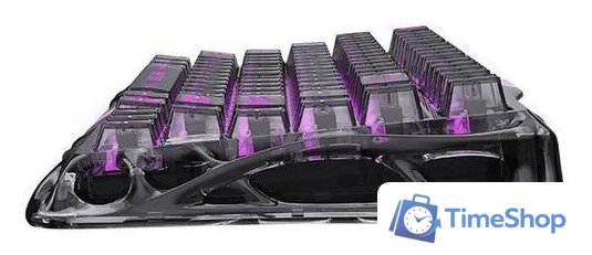 Клавиатура Gravastar Mercury V75 Lite Transparent Black (GravaStar Magnetic Blackcore) - Изображение №4 — Интернет-магазин Time-Shop