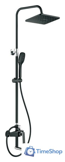 Душевая система  Haiba HB24548-7 (черный) - Изображение №1 — Интернет-магазин Time-Shop