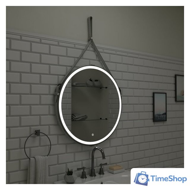  Континент Зеркало Millenium White Led D 50 (белый) - Изображение №14 — Интернет-магазин Time-Shop