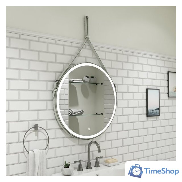  Континент Зеркало Millenium White Led D 50 (белый) - Изображение №13 — Интернет-магазин Time-Shop