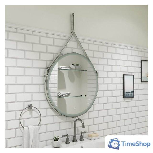  Континент Зеркало Millenium White Led D 50 (белый) - Изображение №12 — Интернет-магазин Time-Shop