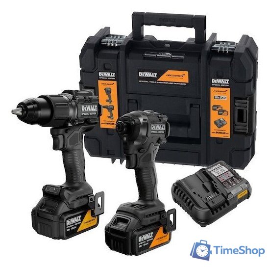  DeWalt DCK2222MP2T-QW (шуруповерт, винтоверт, 2 АКБ, кейс) - Изображение №1 — Интернет-магазин Time-Shop