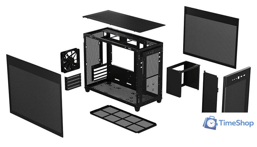 Корпус ASUS Prime AP201 (черный) - Изображение №7 — Интернет-магазин Time-Shop