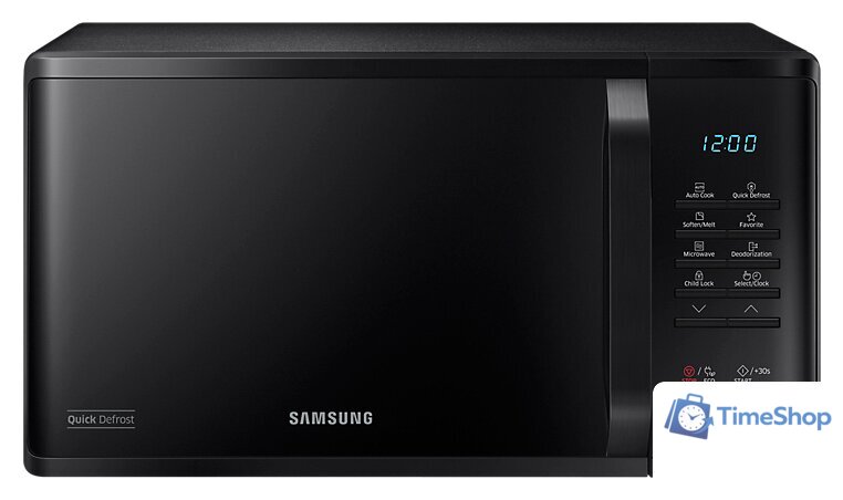 Микроволновая печь Samsung MS23K3513AK/BW - Изображение №1 — Интернет-магазин Time-Shop