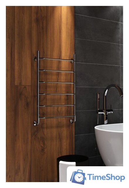 Полотенцесушитель Indigo Roof 80x50 LRW80-50 (с нижним подключением) - Изображение №3 — Интернет-магазин Time-Shop