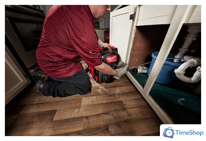 Прочистная машинка Milwaukee M18 FUEL M18FFSDC10-0 4933459707 (без АКБ) - Изображение №20 — Интернет-магазин Time-Shop