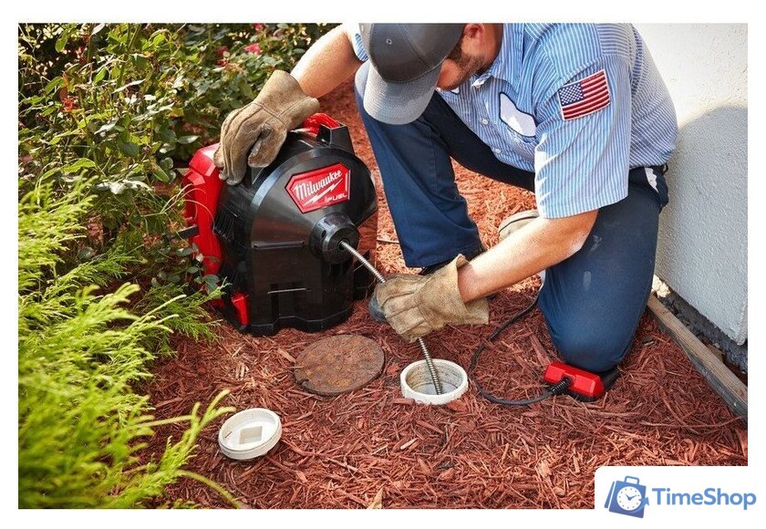 Прочистная машинка Milwaukee M18 FUEL M18FFSDC10-0 4933459707 (без АКБ) - Изображение №5 — Интернет-магазин Time-Shop