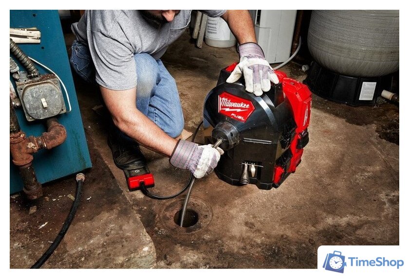 Прочистная машинка Milwaukee M18 FUEL M18FFSDC10-0 4933459707 (без АКБ) - Изображение №16 — Интернет-магазин Time-Shop