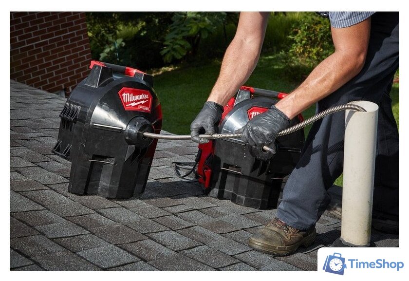 Прочистная машинка Milwaukee M18 FUEL M18FFSDC10-0 4933459707 (без АКБ) - Изображение №9 — Интернет-магазин Time-Shop