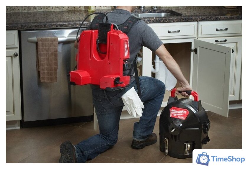 Прочистная машинка Milwaukee M18 FUEL M18FFSDC10-0 4933459707 (без АКБ) - Изображение №3 — Интернет-магазин Time-Shop