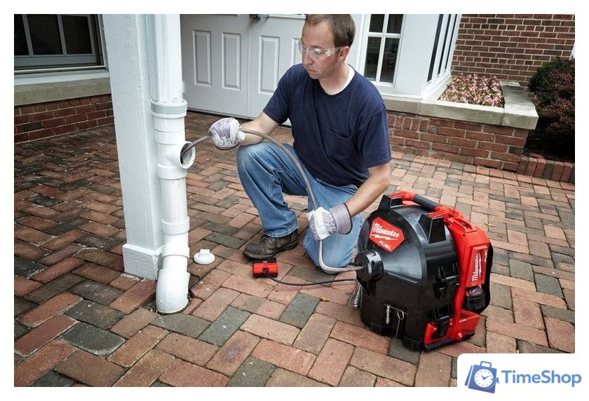 Прочистная машинка Milwaukee M18 FUEL M18FFSDC10-0 4933459707 (без АКБ) - Изображение №15 — Интернет-магазин Time-Shop