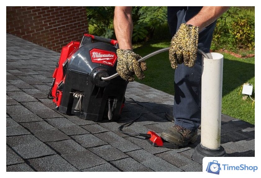 Прочистная машинка Milwaukee M18 FUEL M18FFSDC10-0 4933459707 (без АКБ) - Изображение №13 — Интернет-магазин Time-Shop