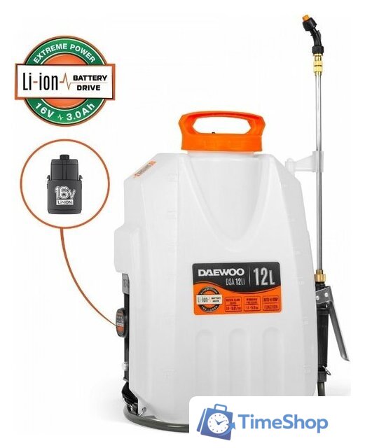 Аккумуляторный опрыскиватель Daewoo Power DSA 12Li Set - Изображение №1 — Интернет-магазин Time-Shop