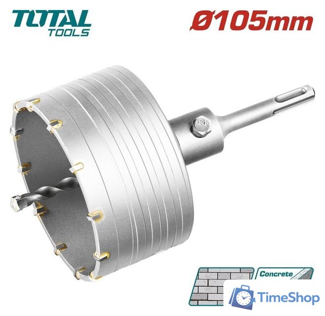 Коронка Total TAC4301051 - Изображение №1 — Интернет-магазин Time-Shop