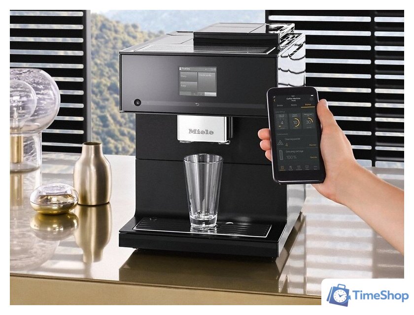 Кофемашина Miele CoffeeSelect CM 7750 OBSW - Изображение №4 — Интернет-магазин Time-Shop