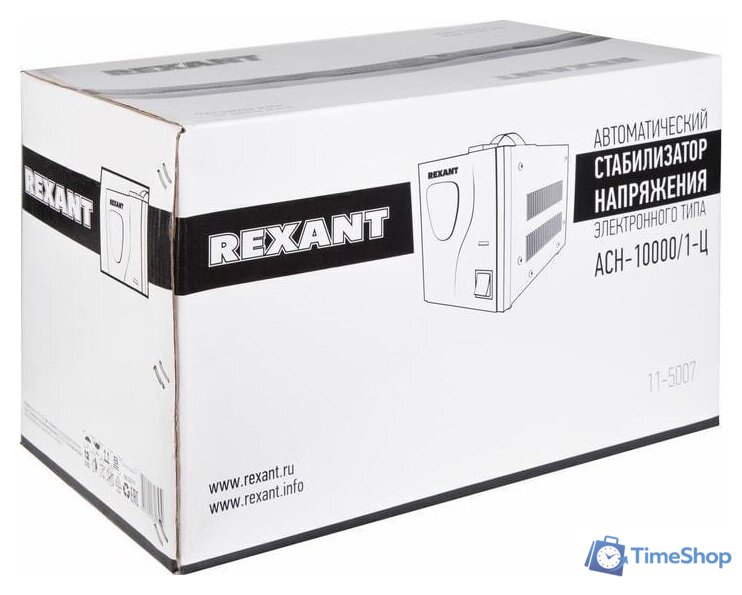 Стабилизатор напряжения Rexant АСН-10 000/1-Ц - Изображение №4 — Интернет-магазин Time-Shop