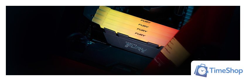 Оперативная память Kingston FURY Renegade RGB 8ГБ DDR4 3600 МГц KF436C16RB2A/8 - Изображение №6 — Интернет-магазин Time-Shop