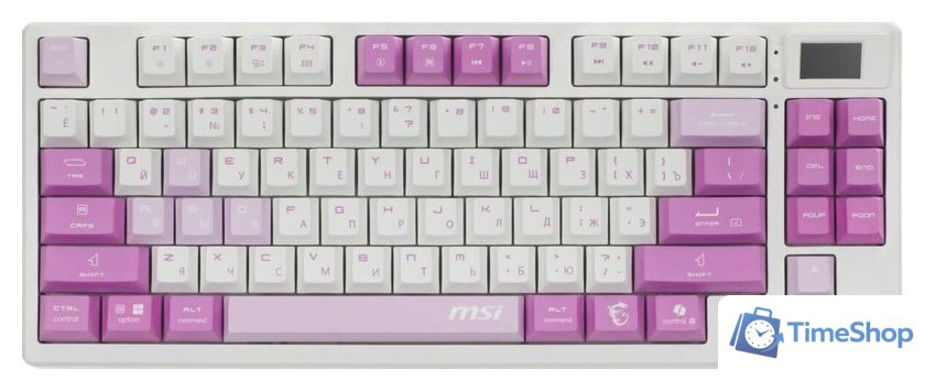 Клавиатура MSI Forge GK600 TKL Wireless Violet - Изображение №1 — Интернет-магазин Time-Shop