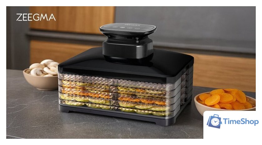 Сушилка для овощей и фруктов Zeegma Dry Chef Pro 5 - Изображение №6 — Интернет-магазин Time-Shop