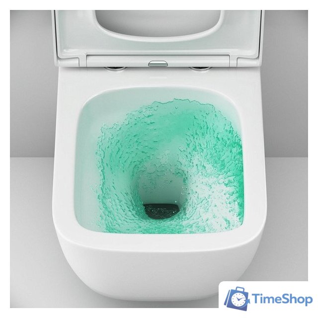 Унитаз подвесной AM.PM Gem Aquaspin C901901SC (с сиденьем) - Изображение №7 — Интернет-магазин Time-Shop