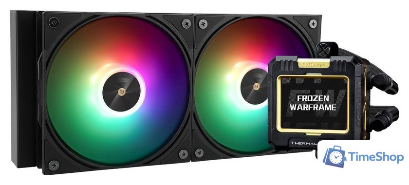 Система жидкостного охлаждения для процессора Thermalright Frozen Warframe 240 ARGB (черный) - Изображение №1 — Интернет-магазин Time-Shop