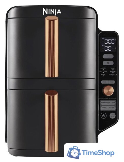 Аэрогриль (аэрофритюрница) Ninja Double Stack XL Airfryer SL400EUCP - Изображение №1 — Интернет-магазин Time-Shop