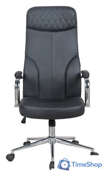 Офисное кресло King Style FK-5 Unity PU Chrome (черный) - Изображение №2 — Интернет-магазин Time-Shop